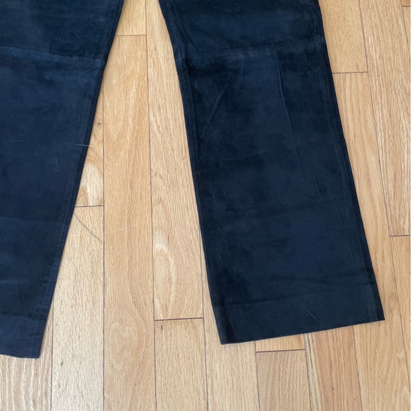 Lily Pulitzer suede washable black high waisted pants NWT size 6 - Picture 11 of 16